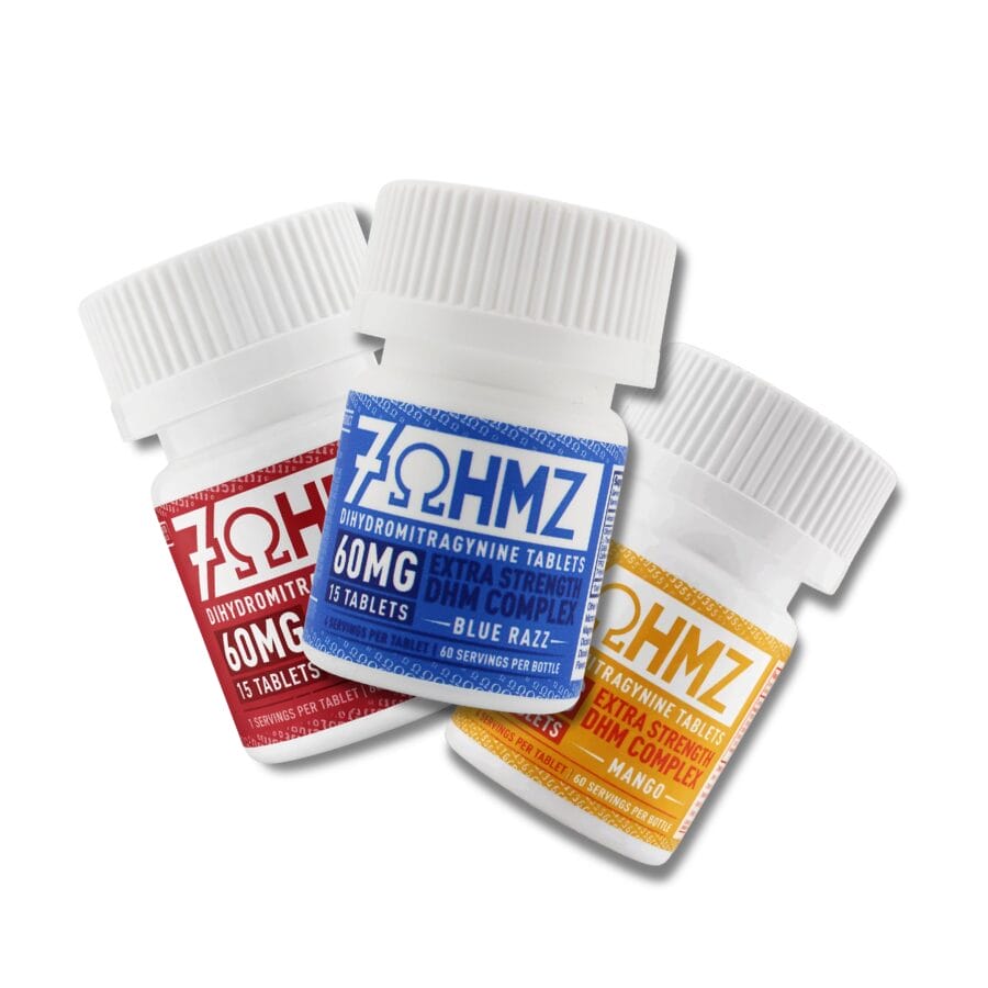 7OHMZ Extra Strength DHM Chewable Tablets 60mg