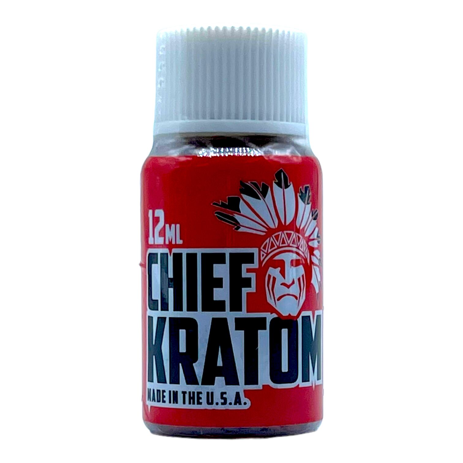 Chief Kratom Extract Shot, 160mg Kratom 77mg 7-OH 12mL