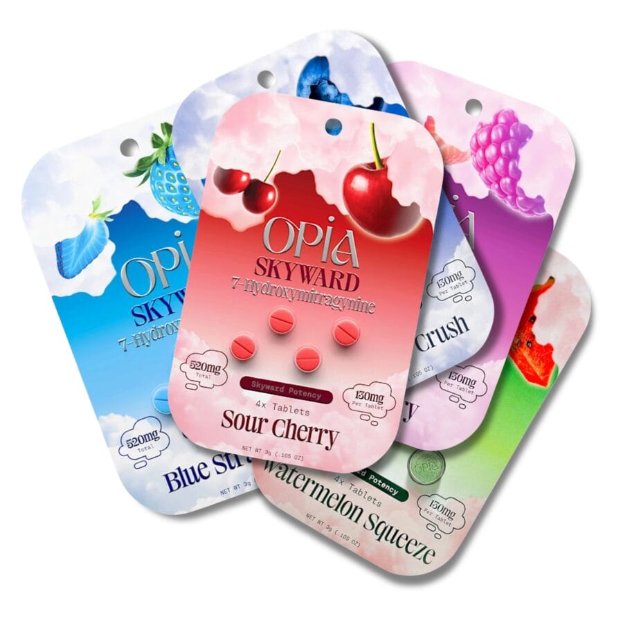 Opia Skyward 7-OH Flavored Chewable Tablets 130mg x 4ct