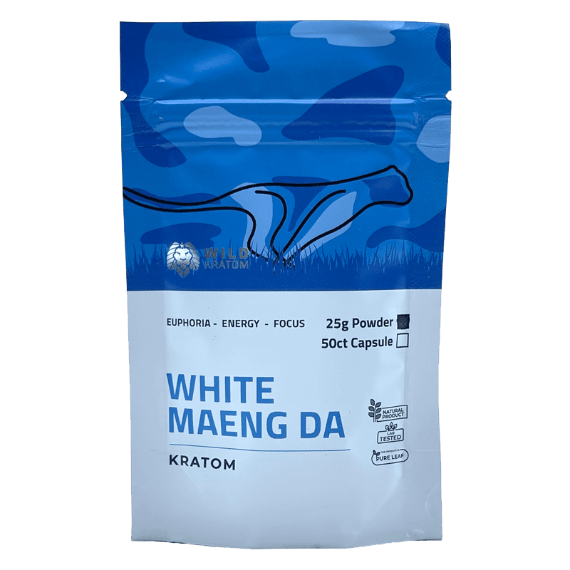 Wild Kratom White Maeng Da Kratom Powder