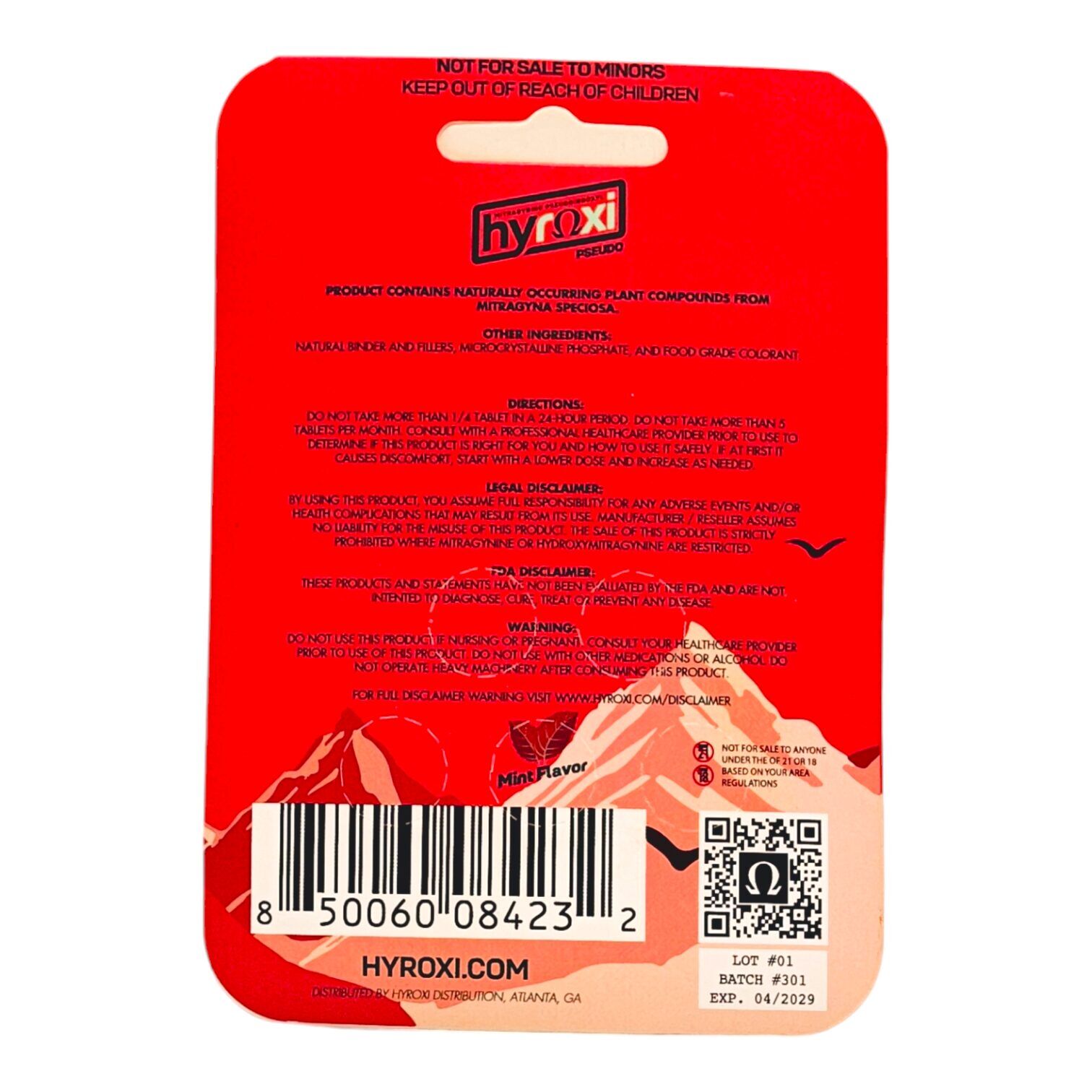 HYROXI Pseudo Tablets