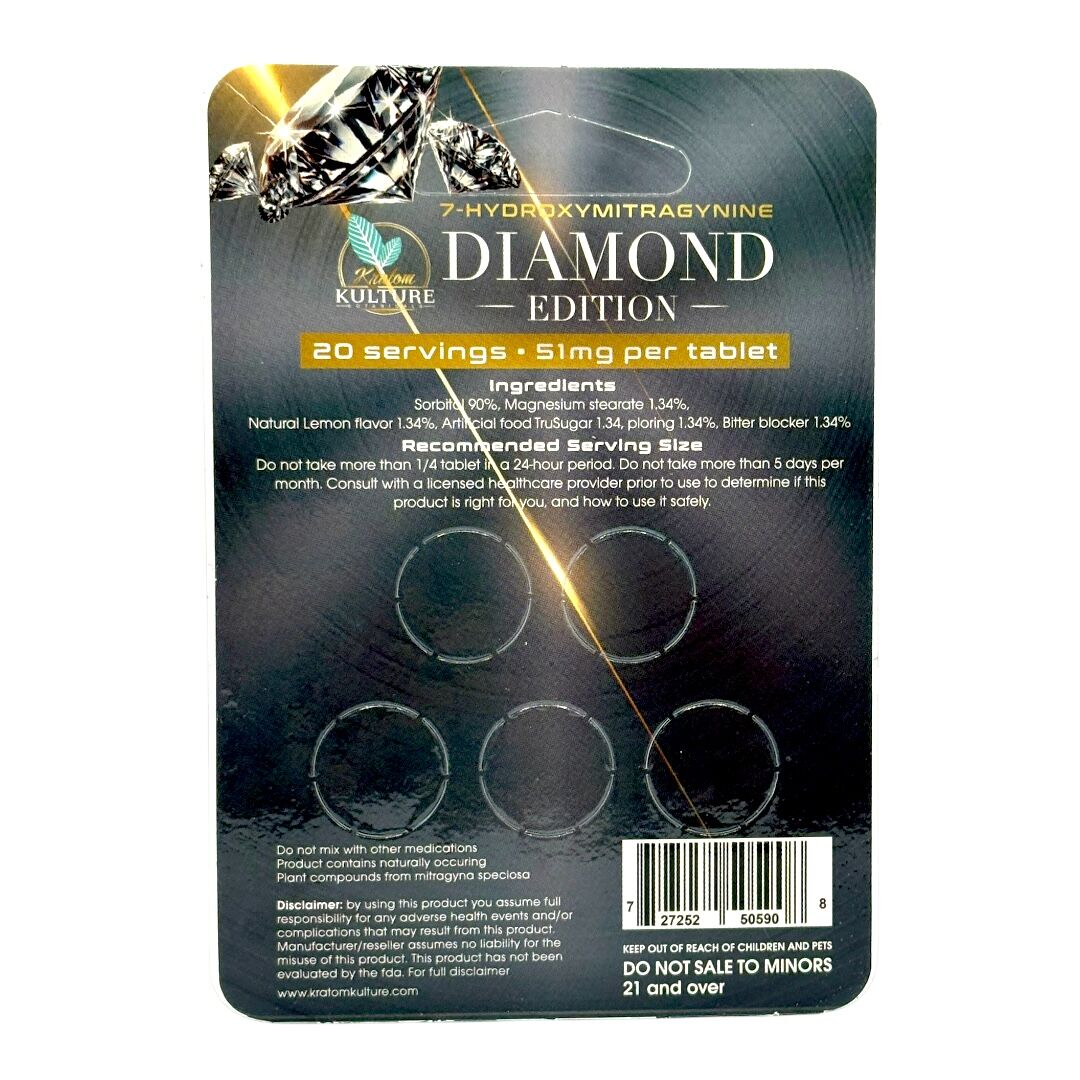 Kratom Kulture 7-OH Diamond back