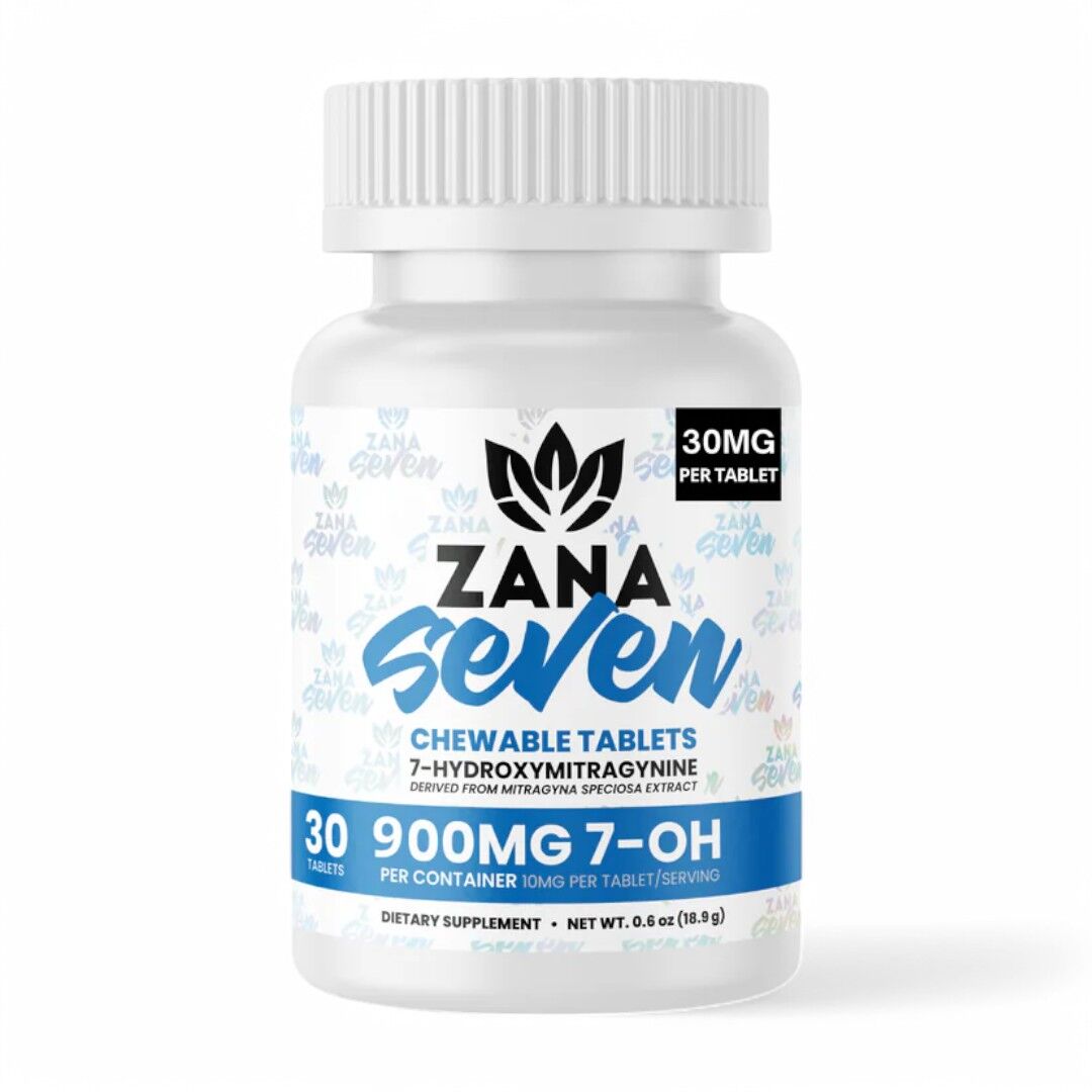 Zana Seven Bottle Mockup