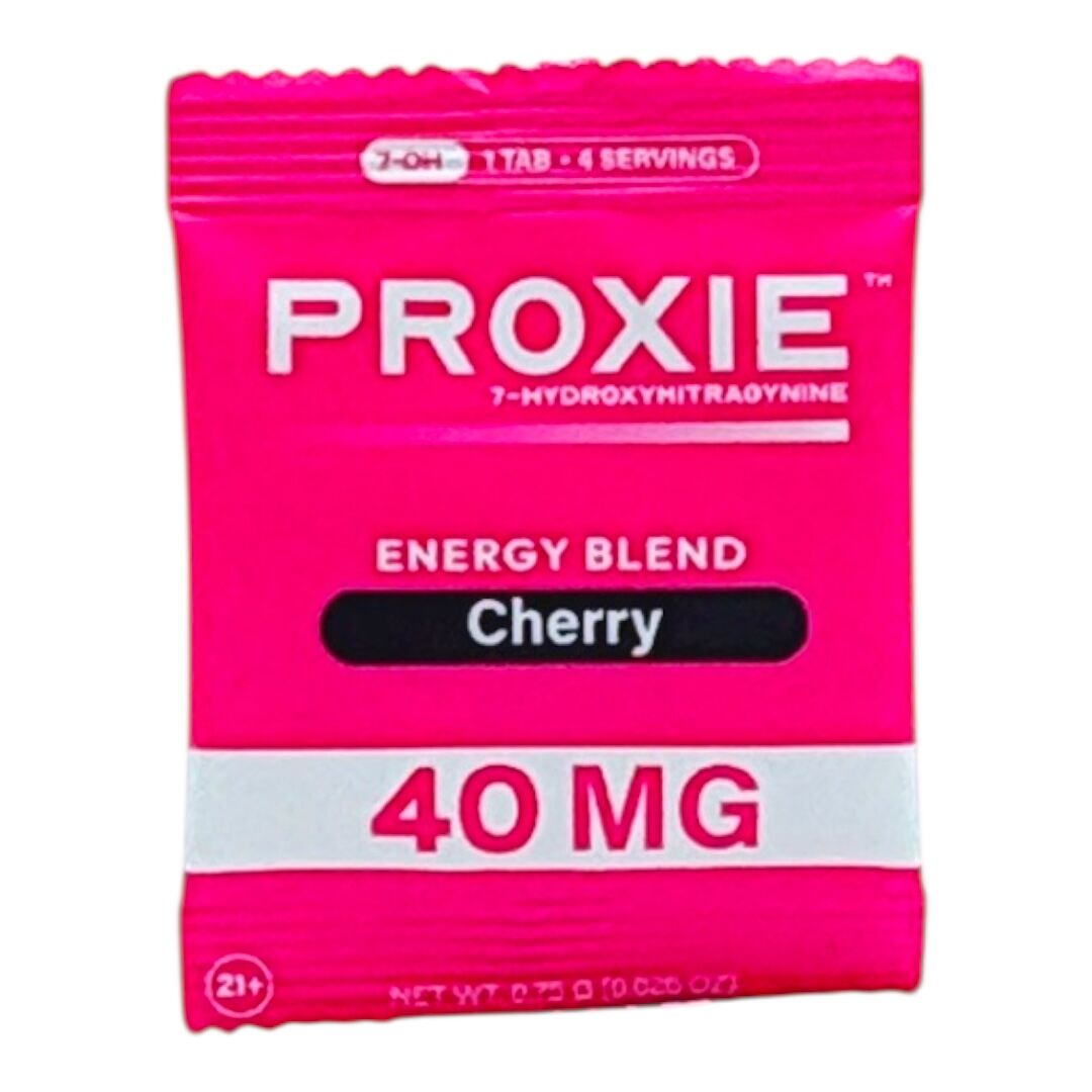 single package of Proxie 7-OH Energy Blend Flavored Tablets 40mg - Strawberry, 6 Count (24 (Servings)