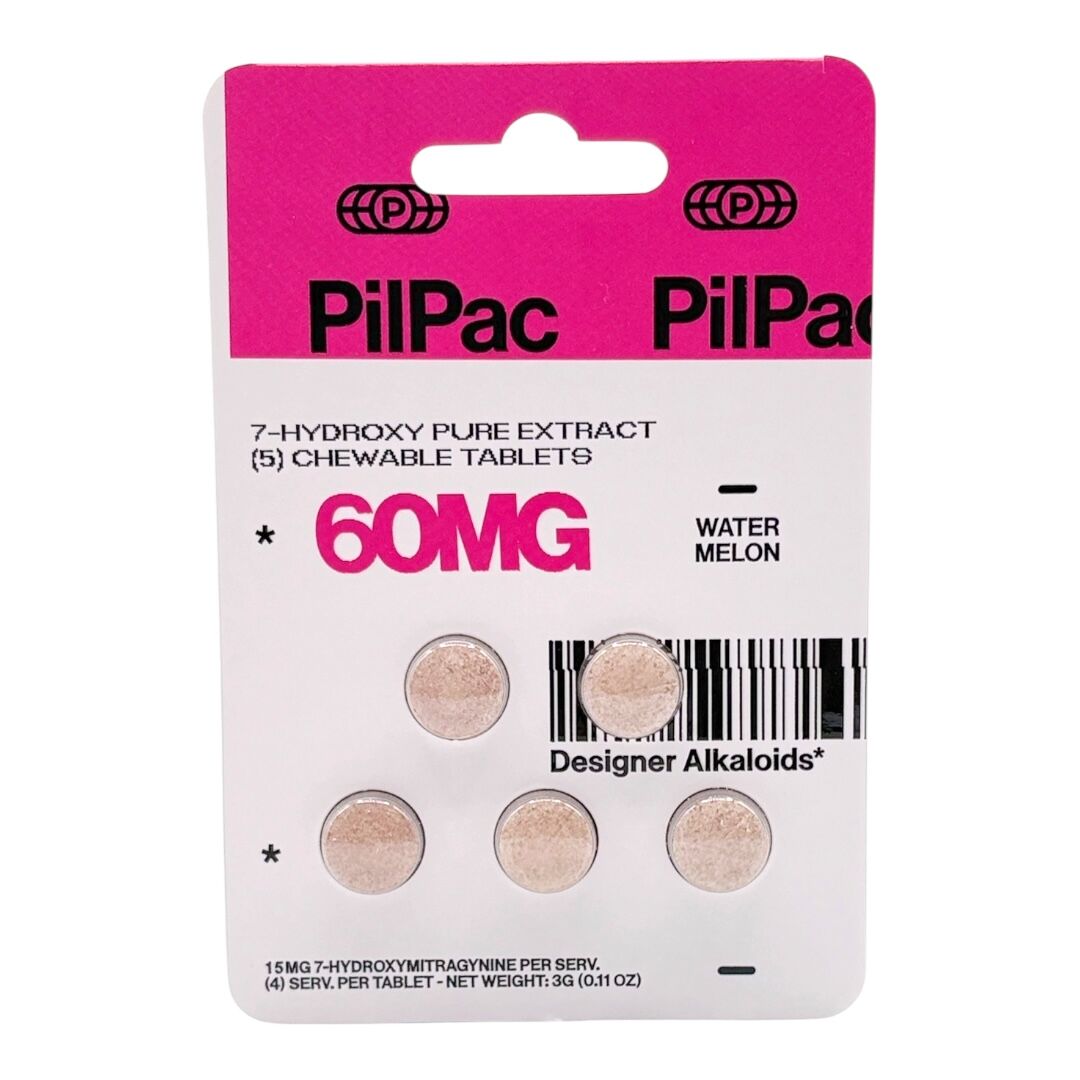 PilPac Designer Alkaloids 7-OH Pure Extract Tablets 60mg x 5ct - Image 4