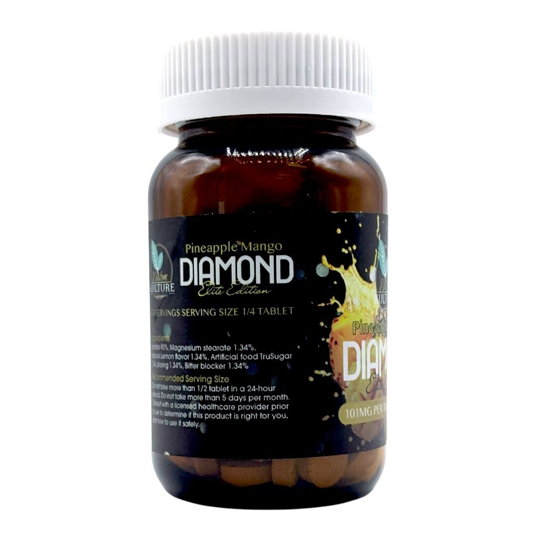Kratom Kulture Diamond Elite Pineapple Mango Tablets 101mg - Image 13